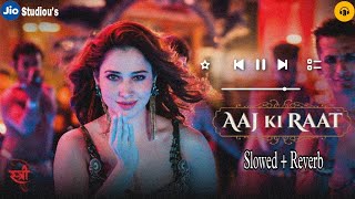 “Aaj Ki Raat (Stree 2) Slowed + Reverb Edit | MUST LISTEN! 🔥 | Trending Music 2024”