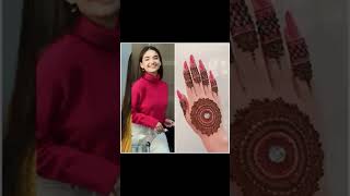 Jannat Zubair and Anushka Sen same dress Mehndi collection