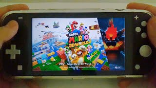 Super Mario 3D World | Nintendo Switch Lite | Gameplay