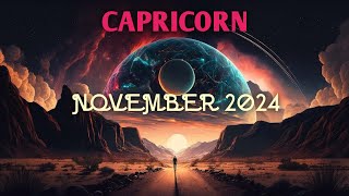 CAPRICORN NOVEMBER 2024 🍀