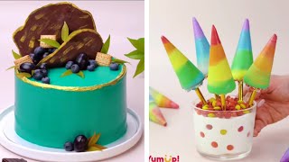 easy chocolat colors deserts cake 🎂🎂🌈🎂🌈🌈🎂🌈🌈cake it love 🎂🌈🎂🎂🌈