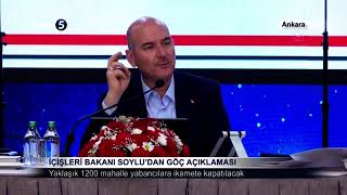 Bakan Soylu İkamet izni ile ilgili Önemli açıklamalarda bulundu