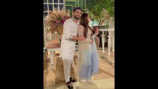 Aiman khan and Muneeb butt recently photoshot in minal khan engagement