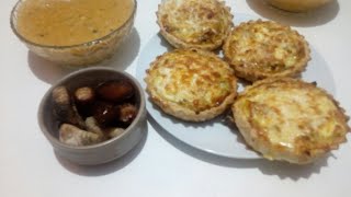 ميني كيش بالطون و الجزر ساهلين 👌و لذاااذ😋😋 mini quiche au thon