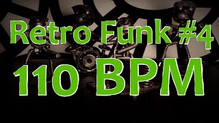 110 BPM - Retro Funk Beat #4 - 4/4 #DrumBeat - #DrumTrack - Funk Drum beat 🥁🎸🎹🤘