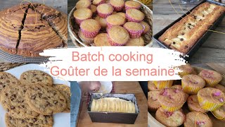 BATCH COOKING |Goûter de la semaine |Justfouzia