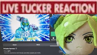 [YBA] i'm back (update v1.0 first reaction)