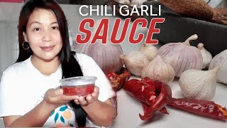 EASY HOMEMADE CHILI GARLIC SAUCE|nuot ang lasa at anghang|Homemade garlic Sauce|Geng Castillo