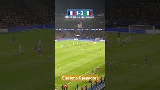 FRANCE 🇫🇷 1-3 🇮🇹 ITALIE : Ambiance but de Giacomo Raspadori ⚽