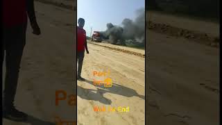 road roller accident #jcbaccident #accidenttrector #accidenttruck #roadroller #liveaccident