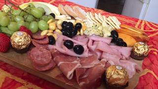 Quick Last Minute Charcuterie Board