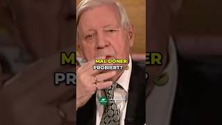 Helmut Schmidt zum Döner! 🥙👏 #shorts #döner #deutschland