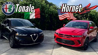 Alfa Romeo Tonale vs Dodge Hornet RT..  Is there a difference?