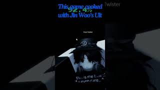 This game cooked with Jin Woo’s Ult #sungjinwoo #sololeveling #anime #edit #amv #roblox #animeedit