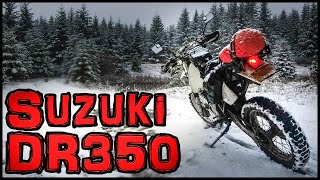 First Snow of the Season || Suzuki DR350 || PNW Dual Sport