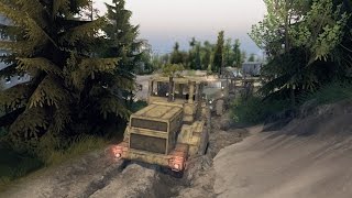 SpinTires "Kirovets K700A" on Hills