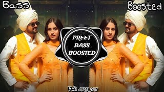 We are jat 🔥[Bass Boosted] Ammy Chahar | Latest Haryanvi Song 2024 | PREET BASS BOOSTED