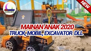 mainan anak truk pasir excavator mobil mobilan - Edumotion Indonesia