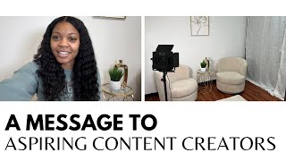 A message to aspiring content creators ✨ | Why you should be posting content in 2024