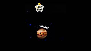 Space Adventure - 'Jupiter' Planets Dancing #shorts