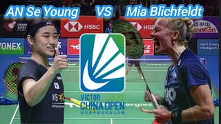 AN Se Young (Kor) vs Mia Blichfeldt ( Den ) | Victor China Open 2023