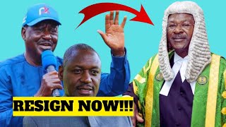 RAILA ODINGA ON WHY MOSES WETANGULA SHOULD BE IMPEACHED AS SPEAKER!