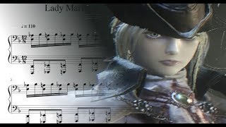 SHEET MUSIC Lady Maria of The Astral Clocktower Bloodborne