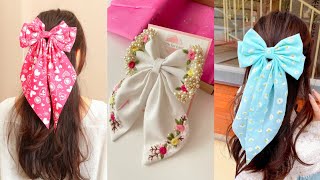 Butterfly bow ribbon 🎀 clip/ Beautiful Butterfly bow ribbon clip (share ideas) #ribbon #clips #bow