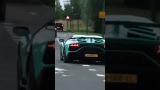 YOU CAN HEAR IT BEFORE YOU SEE IT! #lamborghini #v12engine #audir8 #car #shorts