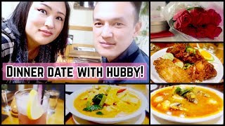 SURPRISE DATE W/ MY HUBBY | VALENTINE'S DAY GIFTS | TASTY DINNER - THAI CUISINE - VLOG #20