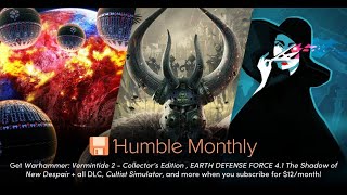 Humble Bundle Monthy March 2019 - Brief Gander Livestream