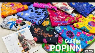 POPINN ❣ BY GULLJEE  #2024  #NEW ARRIVAL  #ZARI LAWN DUPATTA ♥  #3PCS SUIT  @FAIZAN FABRIC