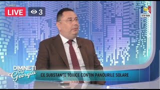 Panourile solare, deșeuri periculoase dacă nu sunt reciclate! (Cristian Pocol LIVE la Metropola TV)