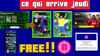 Ce qui arrive jeudi dans eFootball 2024 Mobile !!