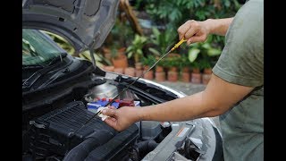 How to check your engine oil levels