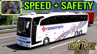 Euro Truck Simulator 2 Smooth Fastest Safest Bus Passenger Transport !