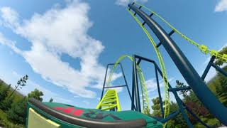 🎢 Roller Coaster Front Seat POV - AWESOME 360° VR 8K