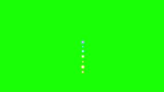 7 chakras green screen/chroma key