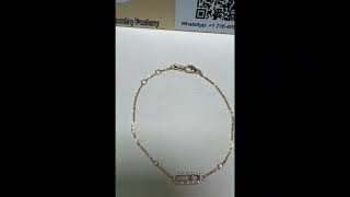 Messika Yellow Gold Diamond Bracelet Move Uno Pave#messikajewelry