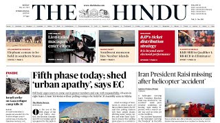 20 May 2024 - The Hindu Newspaper Today | The Hindu Editorial Analysis | Current Affairs Today