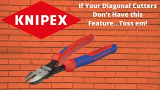 Knipex Diagonal Cutters with a Feature that is a Must Have!