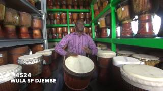 M'bemba Bangoura Plays Wula Drum #4524