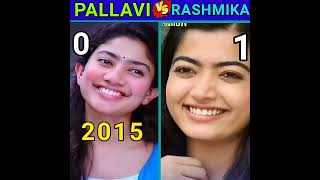 SAI PALLAVI VS RASHMIKA MANDANNA COMPARISON😇😘#shorts#ytshorts #actress#Rashmika mandanna#Sai Pallavi