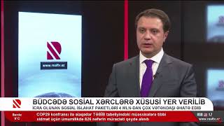 #Xəbər: Büdcədə sosial xərclərə xüsusi yer verilib