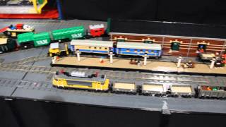 Lego World Utrecht 2013: Lego BLOKBRICKS Custom NS Trains