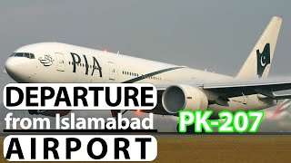 [COMPLETE] Departure From Islamabad To Dubai || PIA Flight || 4K Video || Cafe de BURHAN