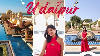 Udaipur Travel Vlog: Skincare & Makeup I Packed with me, Udaivilas Visit, Boat Ride and Trident Stay