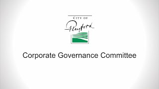 Corporate Governance Committee - 2 February 2021