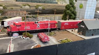 Final Days of Credit Valley Railway’s HO Store Layout in Mississauga, May 23 2024.