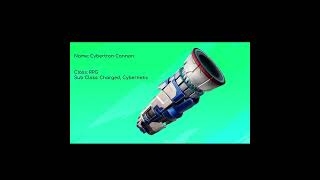 Fortnite: Cybertron Cannon #fortnitebattleroyale